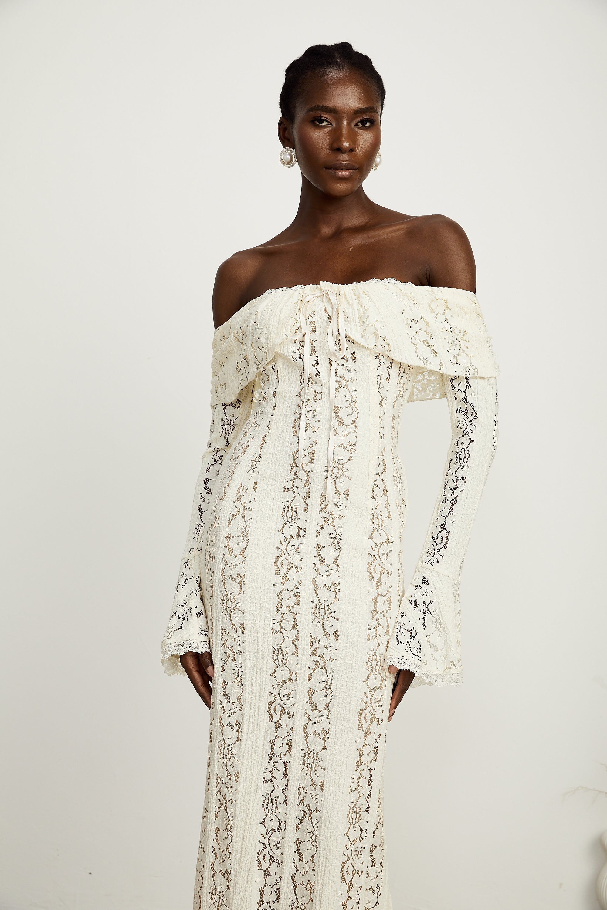 Émeline maksi elbise