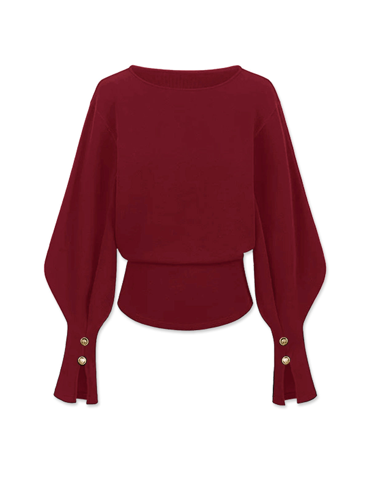 Çan Kollu Sıkıştırılmış Sweat