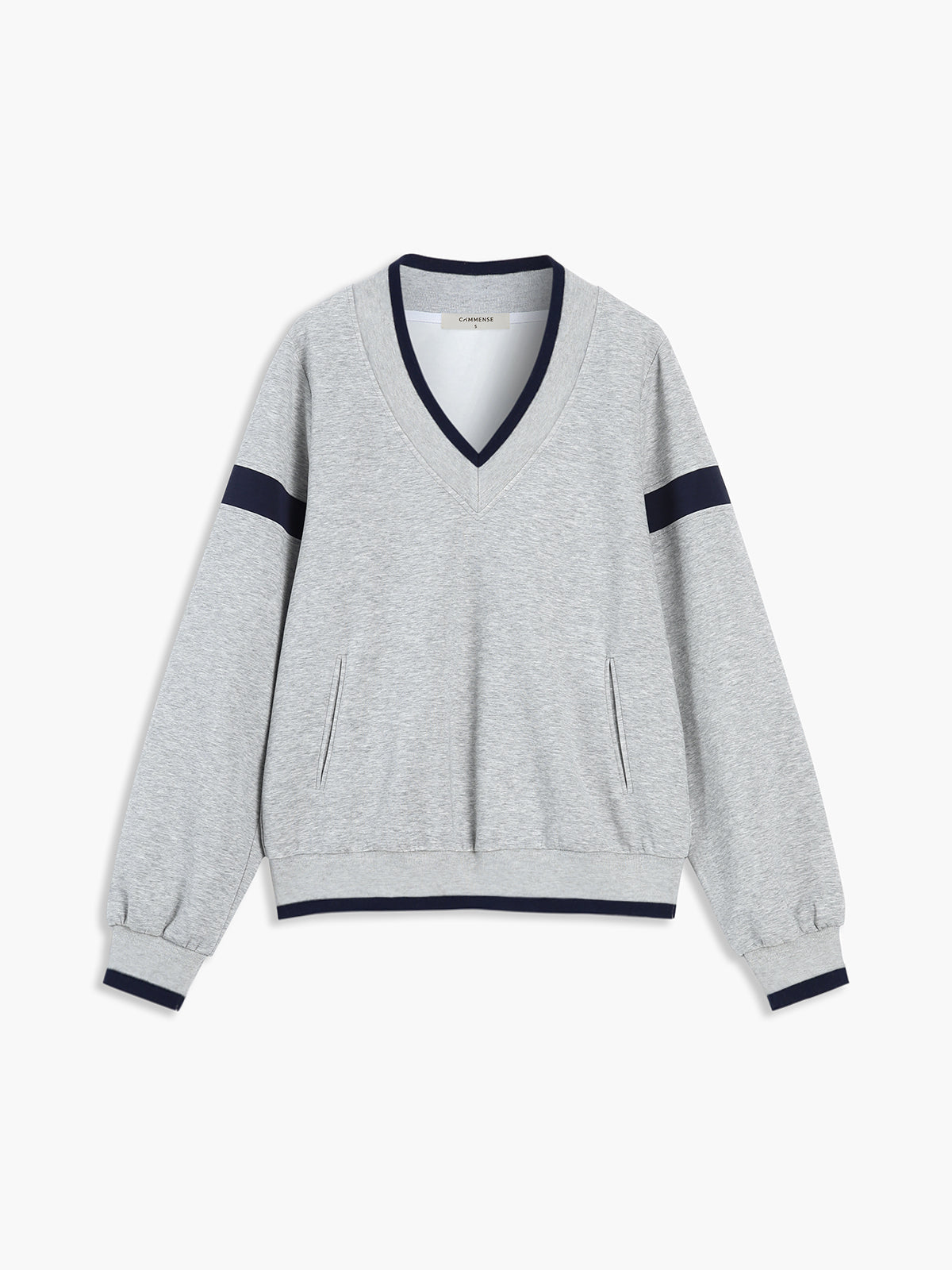 Kontrast Kesim Büyük Erkek Çocuk Sweat