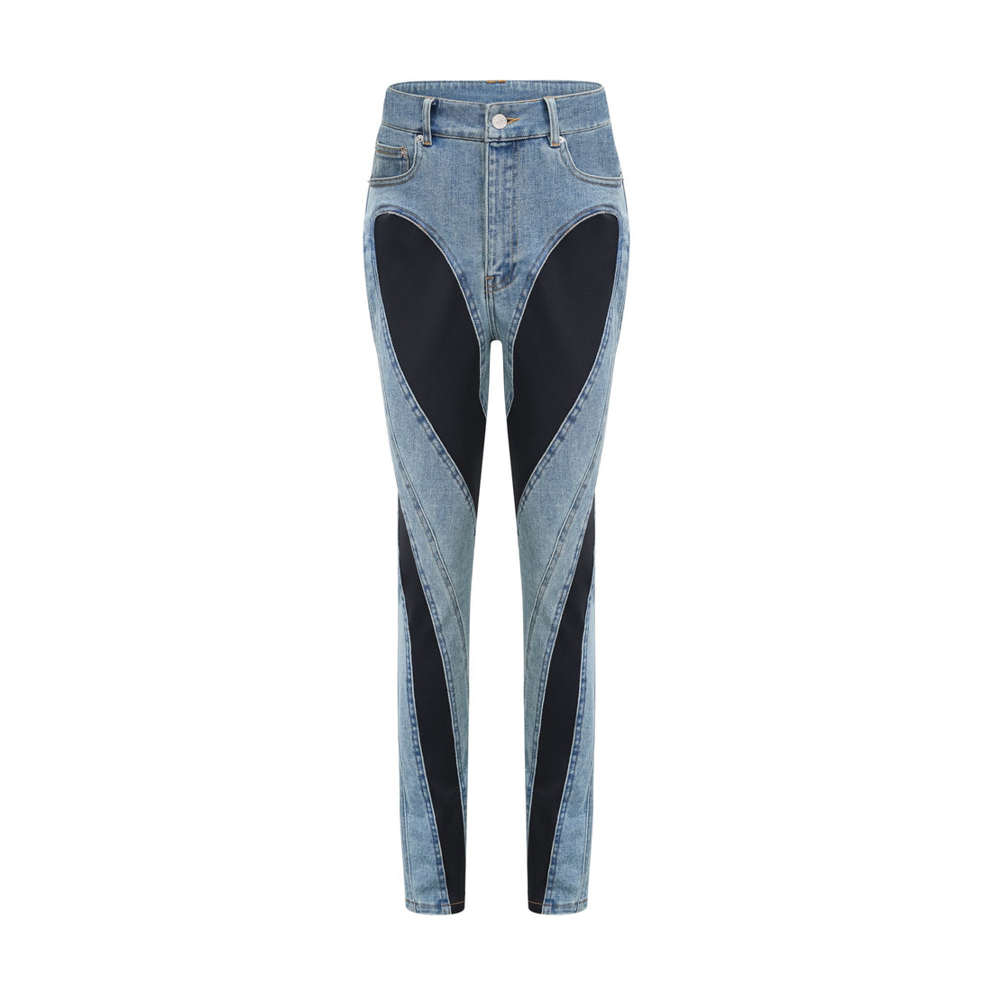 Noémie spiral dar kot pantolon