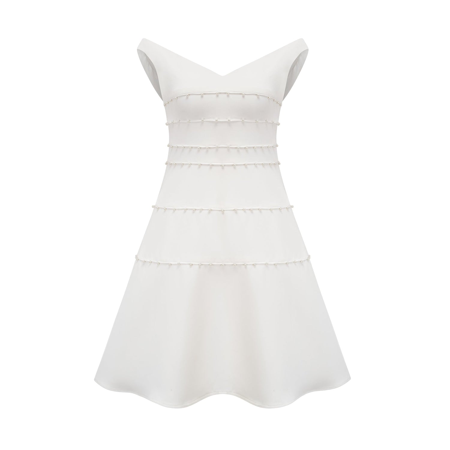Priscille inci mini elbise