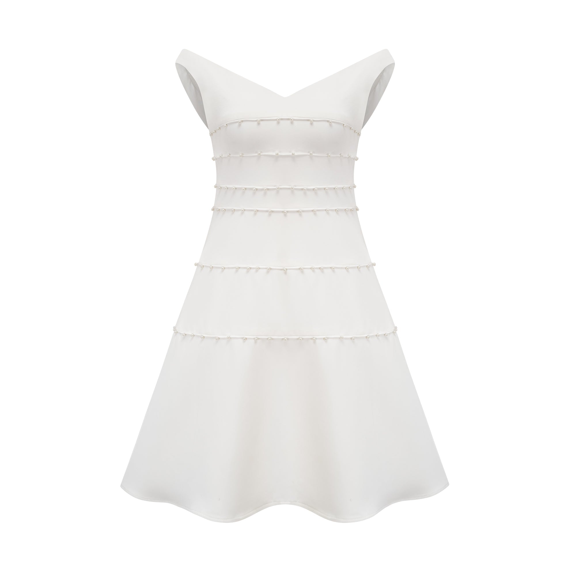 Priscille inci mini elbise