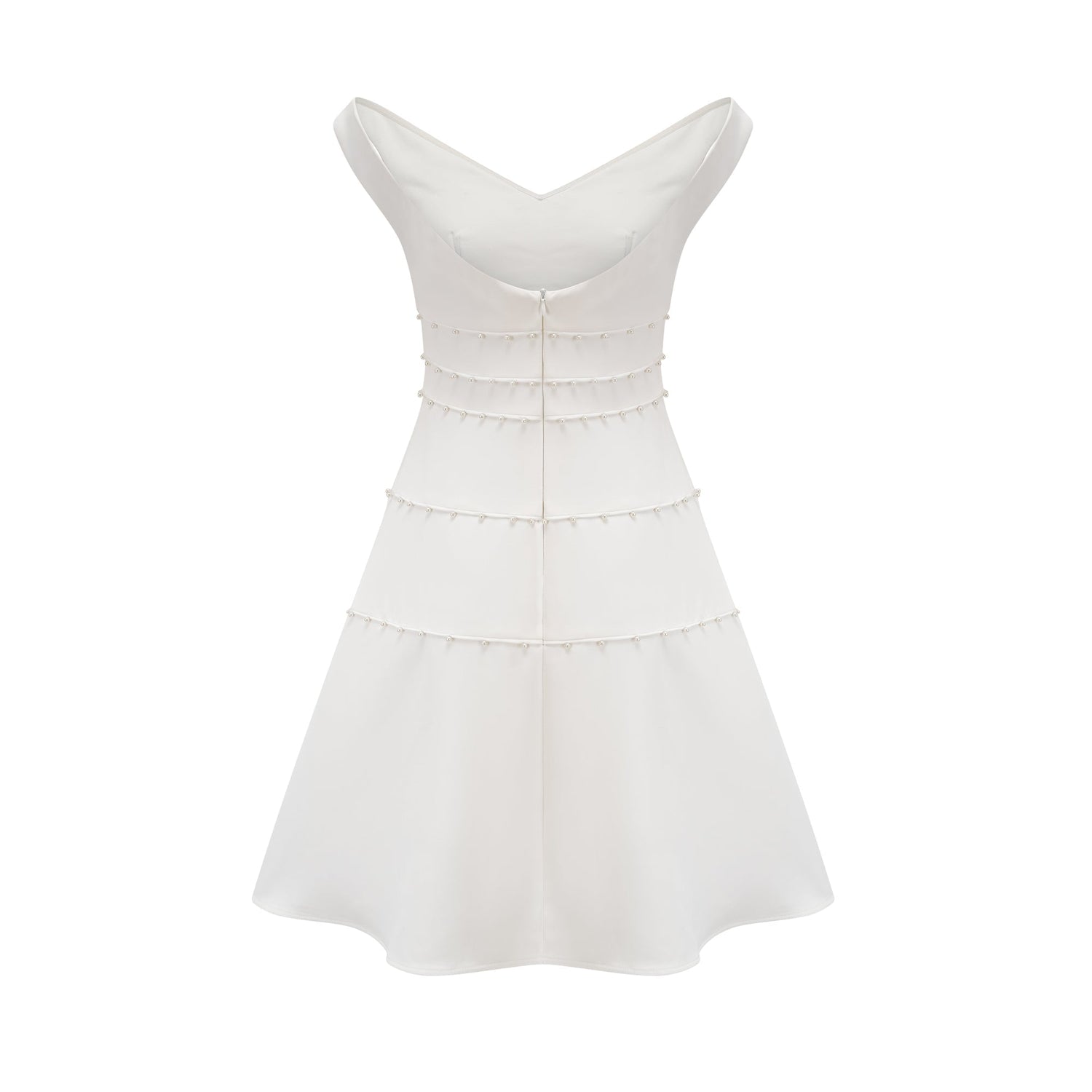Priscille inci mini elbise