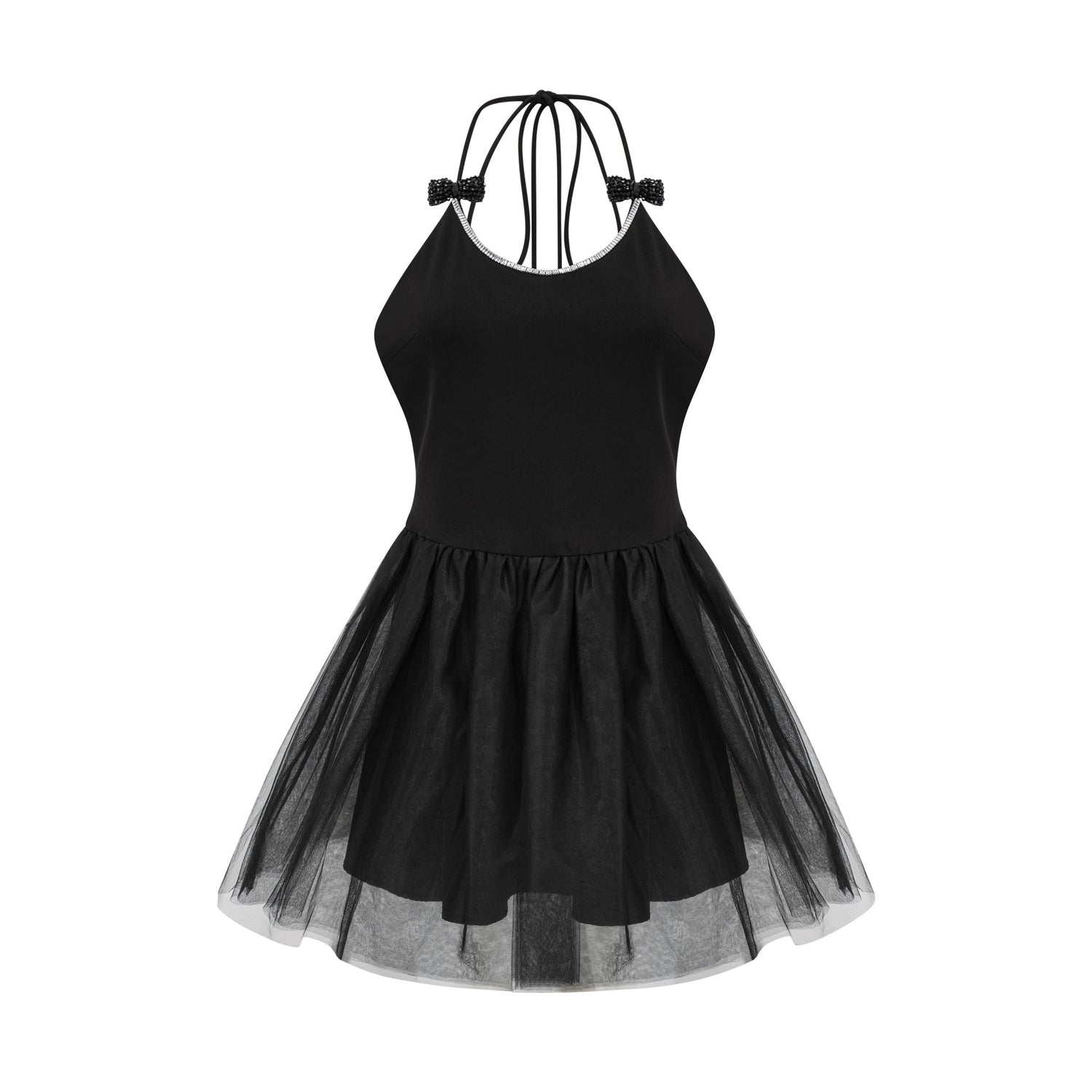Juliette tül mini elbise