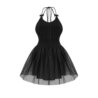Juliette tül mini elbise