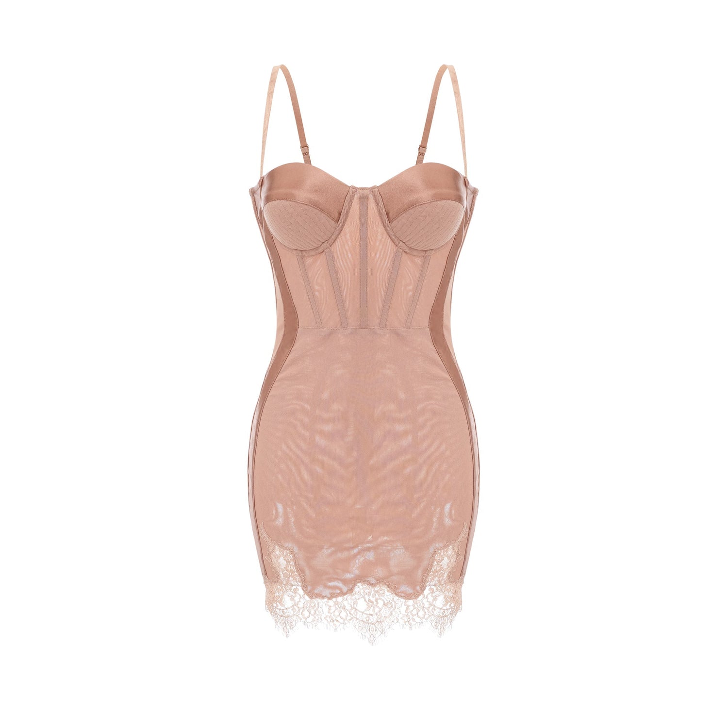 Coline büstiyer mini elbise