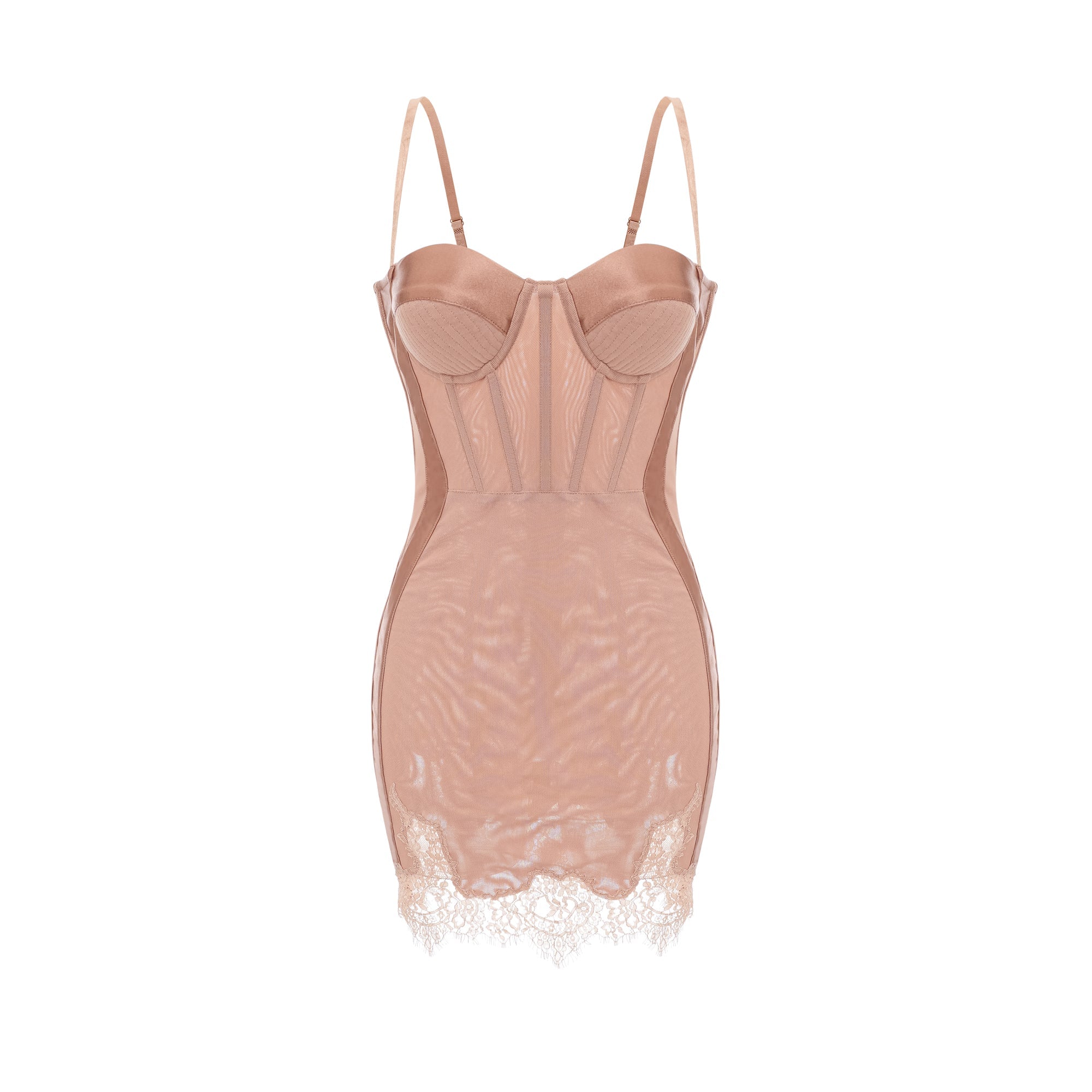 Coline büstiyer mini elbise